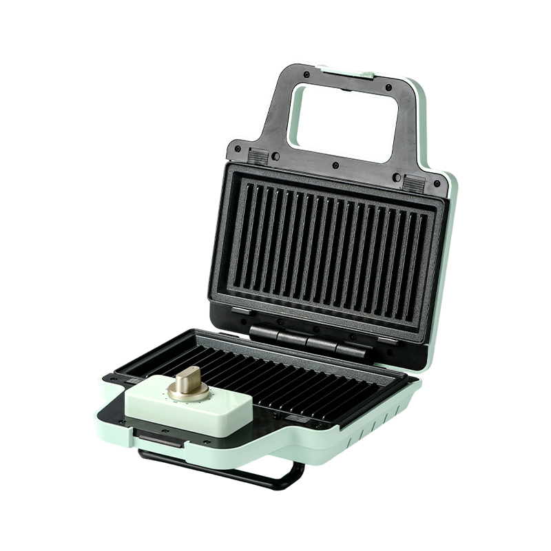 BJX-S008 800W 2 felii cu plăci detașabile Mașină pentru vafei pentru sandvici