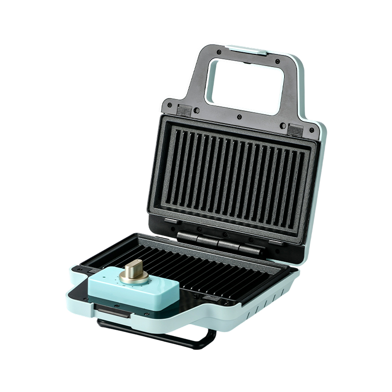 BJX-S008 800W 2 felii cu plăci detașabile Mașină pentru vafei pentru sandvici