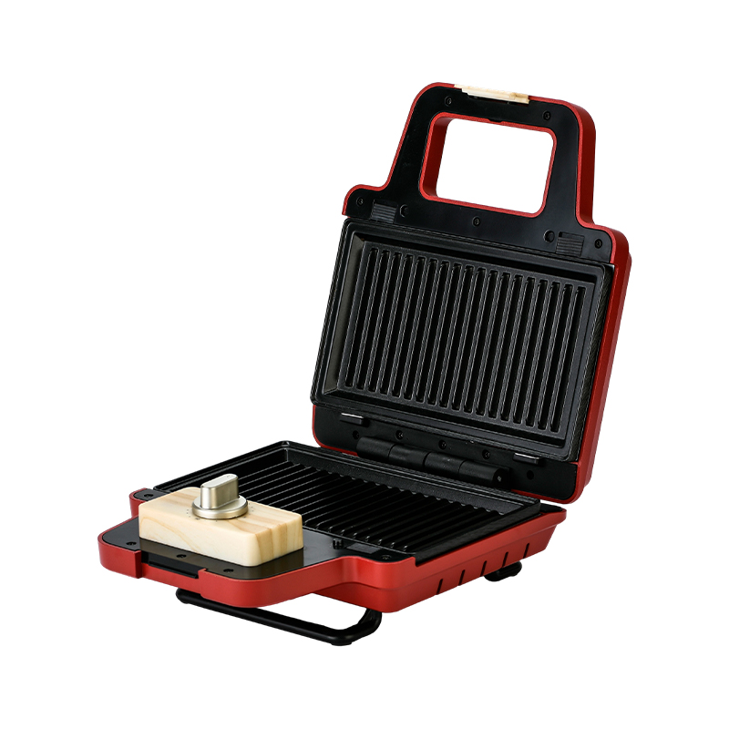 BJX-S008 800W 2 felii cu plăci detașabile Mașină pentru vafei pentru sandvici