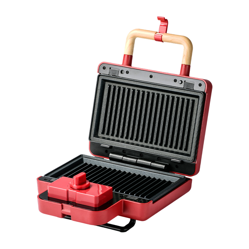 BJX-S016 Cronometru de 15 minute Aparat de vafe multifunctional cu 2 felii
