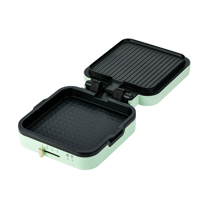 BJX-S018 24x24cm Grill Maker cu control al temperaturii și plăci detașabile