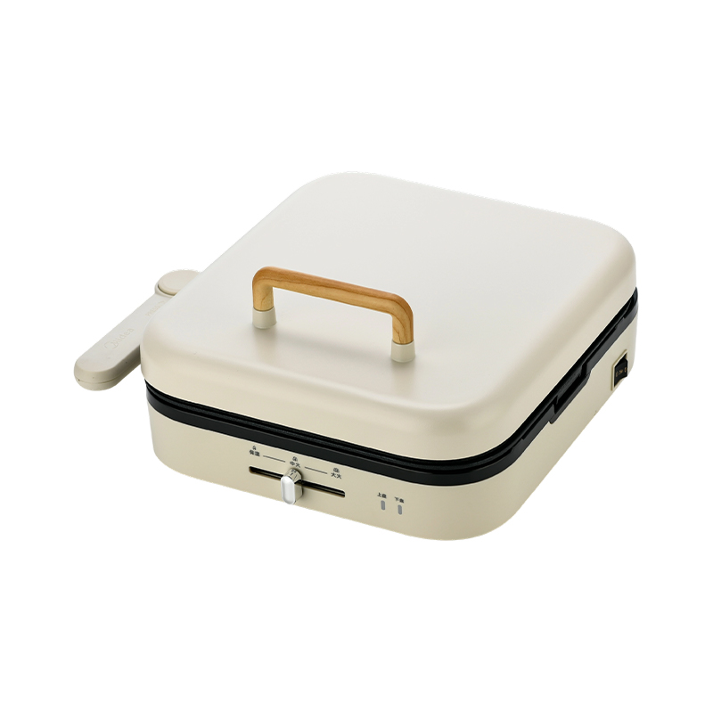 BJX-S023 Placă mare de 28x28 cm cu control al temperaturii Mașină de preparare pentru panini și grătar
