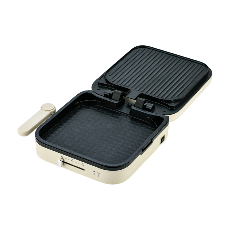 BJX-S023 Placă mare de 28x28 cm cu control al temperaturii Mașină de preparare pentru panini și grătar