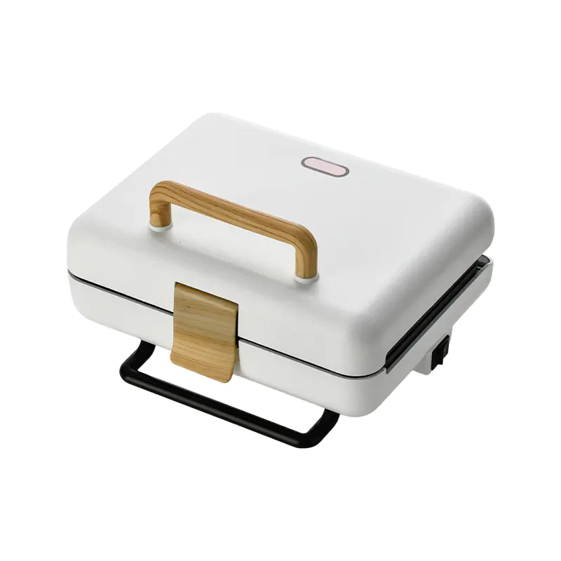 BJX-S025 Mașină de preparare pentru sandwich și grătar cu plăci interschimbabile cu 2 felii, la 180°