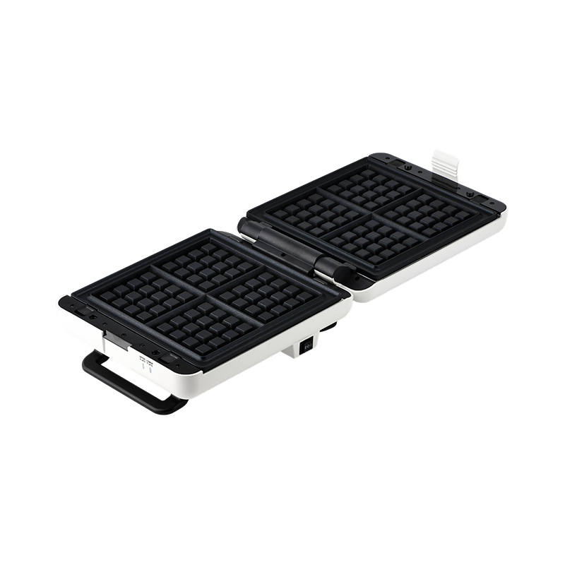 BJX-S026 Grill deschis la 180° cu 4 felii și aparat pentru sandvișuri cu control pe 3 niveluri și tavă de scurgere a uleiului
