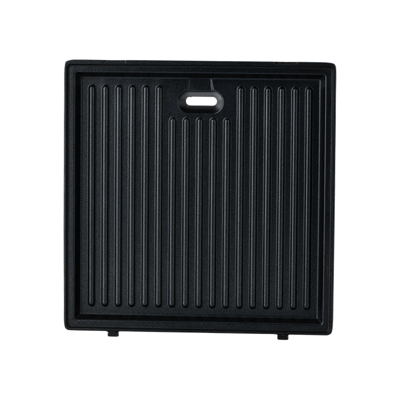 BJX-S026 Grill deschis la 180° cu 4 felii și aparat pentru sandvișuri cu control pe 3 niveluri și tavă de scurgere a uleiului