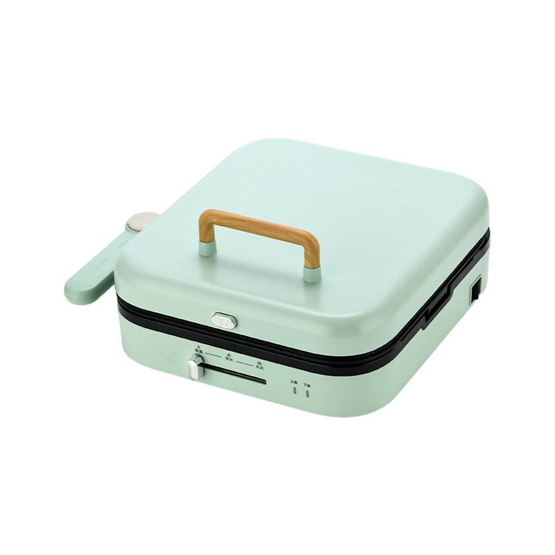 BJX-S022 28x28cm 180° Deschidere și închidere Controlul temperaturii Placă detașabilă Grătar mare